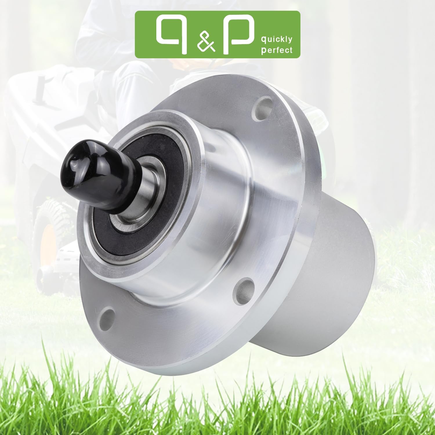 q&p Outdoor Power Spindle Assembly Replaces Bad Boy 037-2000-00 037200000 Compatible with Bad Boy Mower Spindle Assembly- MZ 42 MZ Magnum 48 MZ Magnum 54"