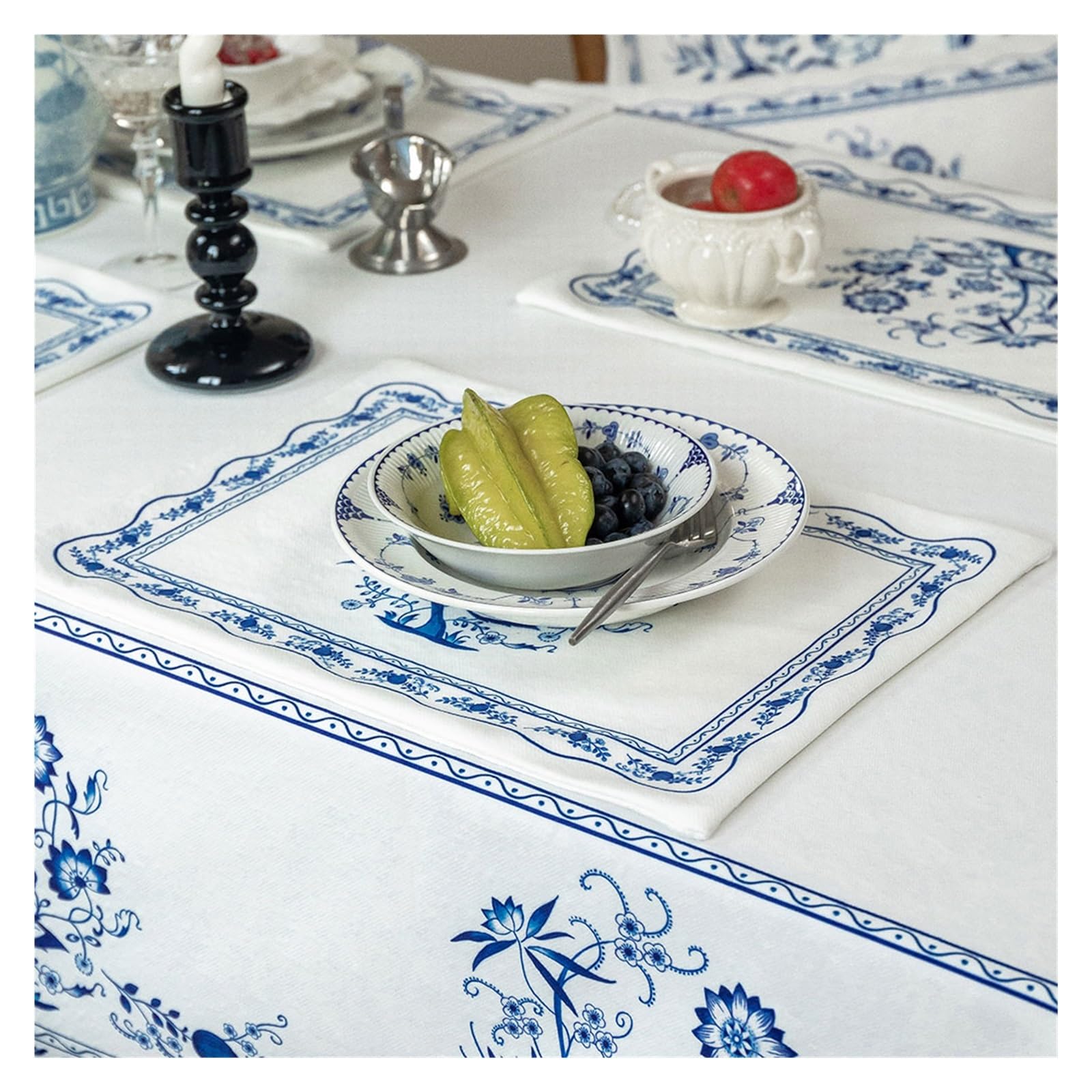 Mantel Manteles Vintage Ambiente Mesa De Comedor Manteles Manteles De Té Cymbidium Funda Toalla Mantel para Mesa De Picnic(140x220cm)