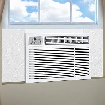 Mxclimate Window Air Conditioner Foam Insulation Panel 17 in، Good Sealing AC الألواح الجانبية Window Insulation Kit for Window AC for All Season Protection، Pack of 2
