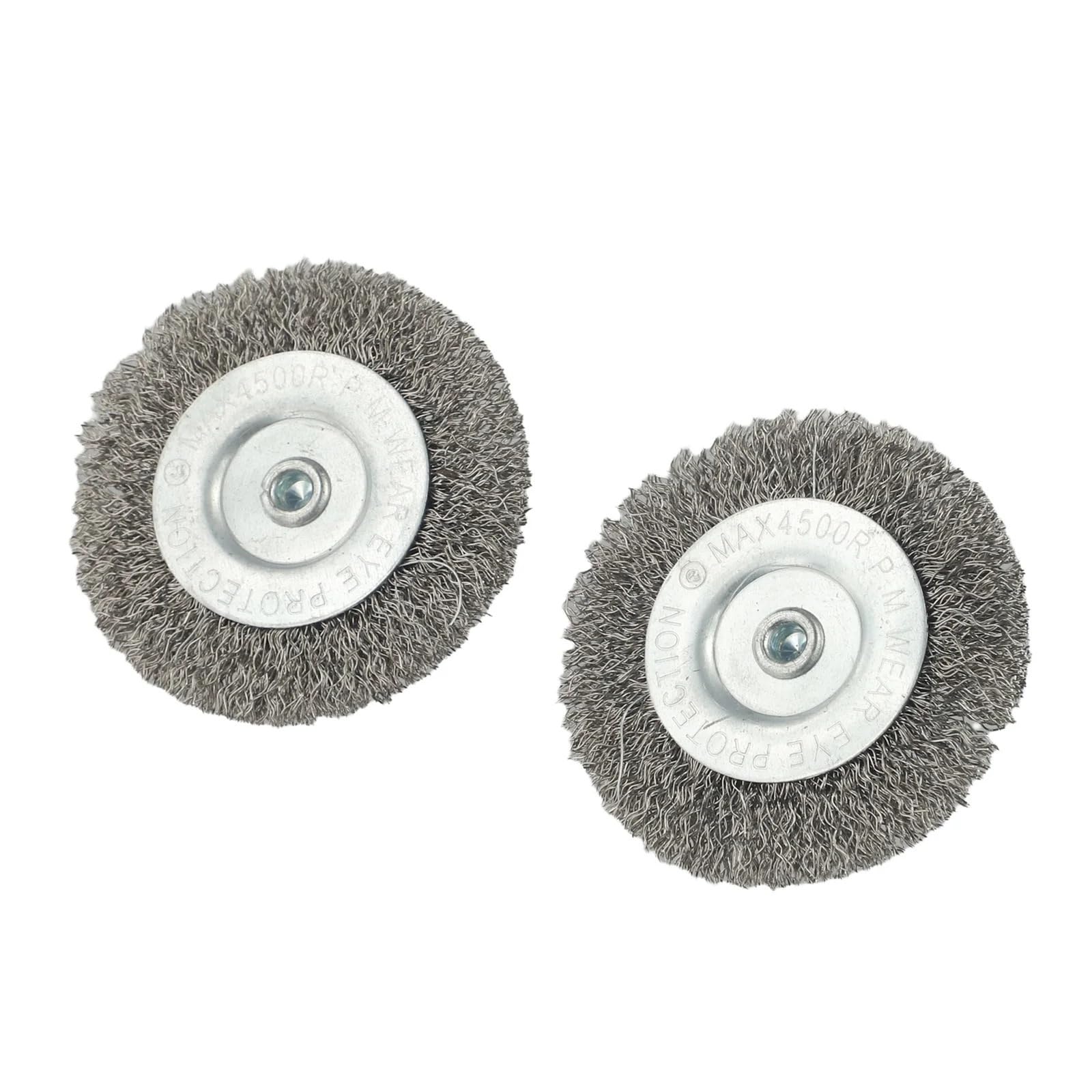 Set di spazzole for ruote metalliche da 5 pezzi da 3 pollici 75 mm | Accessorio for smerigliatrice trapano rotante sverniciatura dei metalli rimozione della vernice finitura superficie del legno