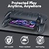 Funda para PlayStation Portal TNP, cubierta frontal desmontable con soporte, gris | carcasa protectora de ABS y TPU con agarre antideslizante, recortes precisos y diseño 2 en 1 para viajes 5