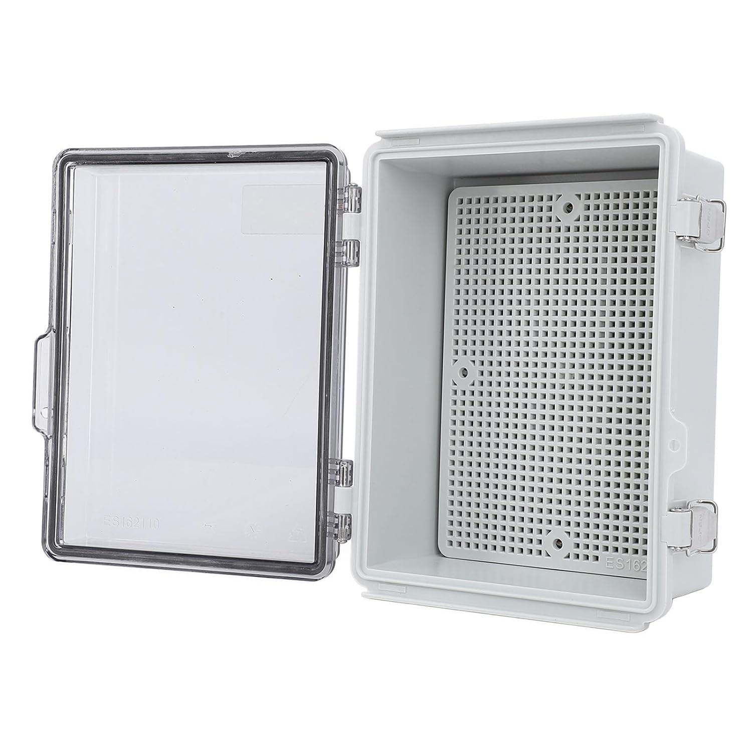 Electrical Junction Box, IP67 Waterproof Outdoor with Grid Mounting Plate, 160x210x100mm, for Electronic Power Supply and Satellite Equipment