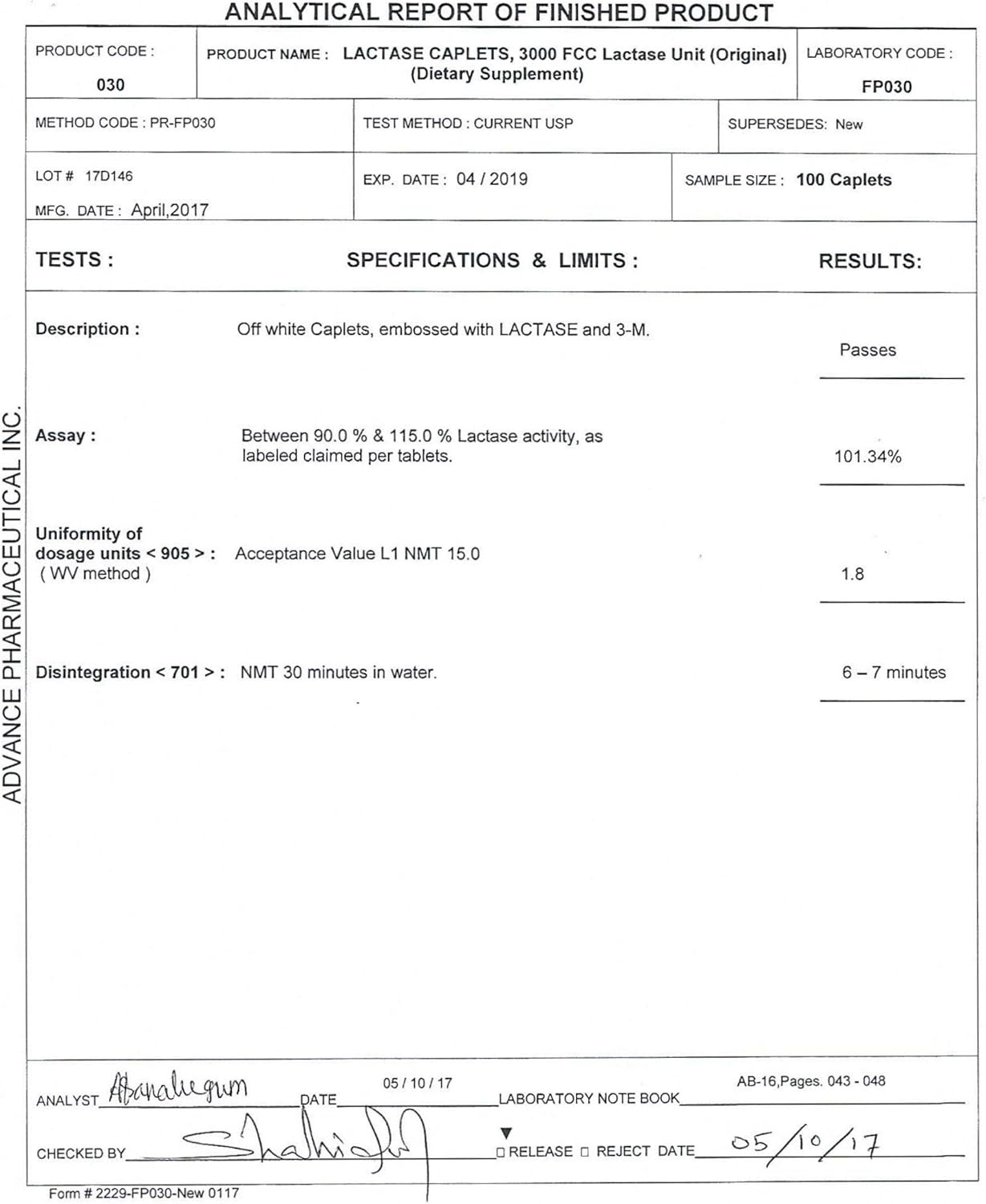 Buy Lactase Enzyme 360 Caplets Generic Lactaid Original Strength Online