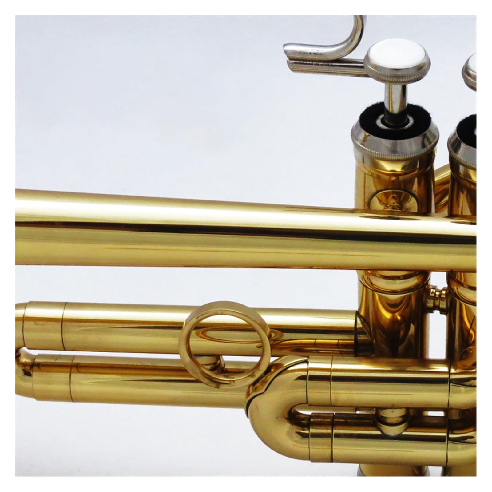BABYCE Trompete Blasinstrument Blechbläser-Sopran-Trompeten-Blaskapelle, Die Professionell Instrumente In Der Tonart B-Dur Eine Oktave Höher Spielt