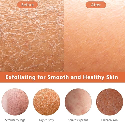 Miniatura 6 de Exfoliante exfoliante para guantes y rostros exfoliante corporal 2 en 1, guante exfoliante para ducha