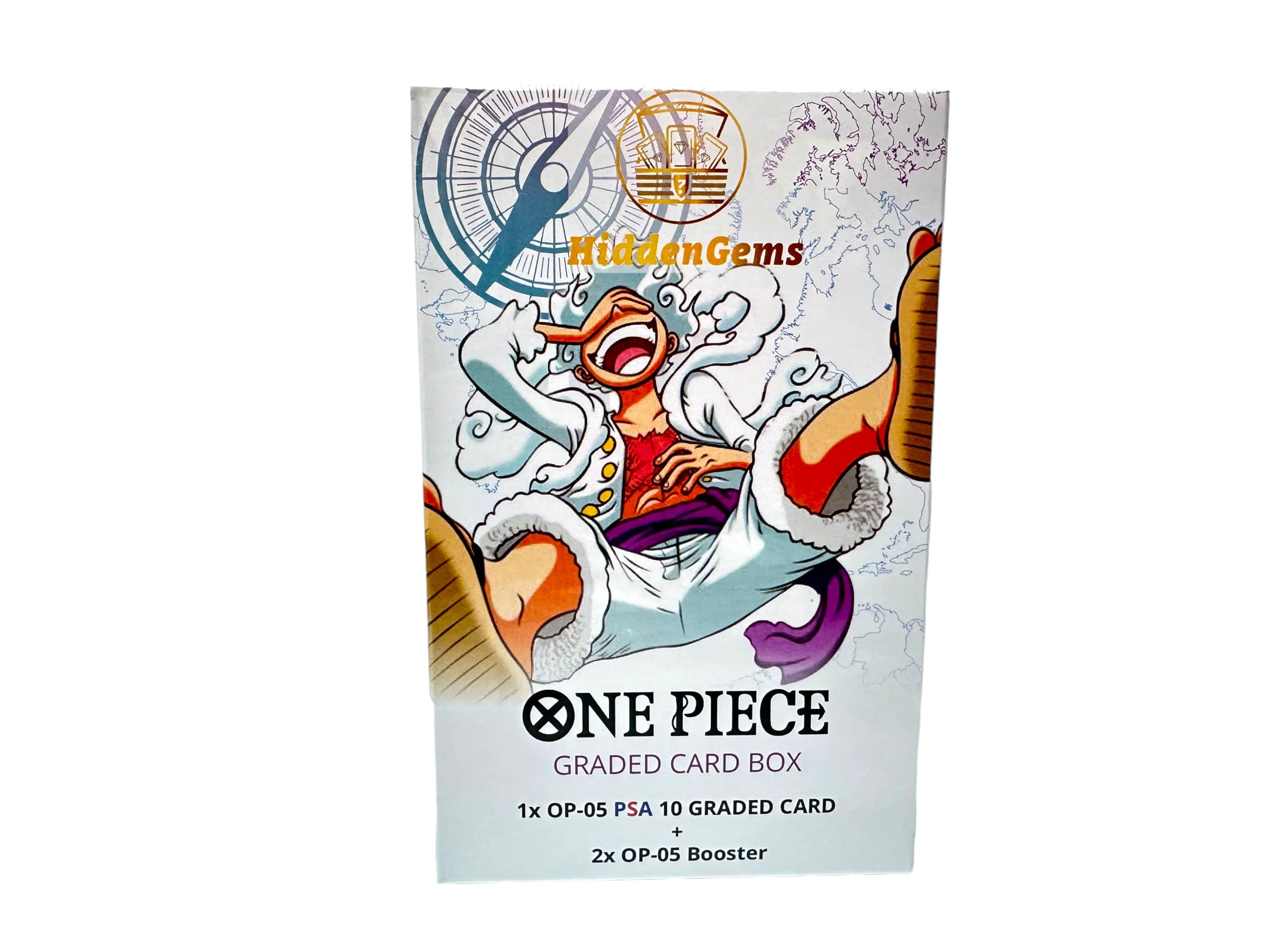 HiddenGems® One Piece OP-05 Graded Card Box - Each Box Contains 1
