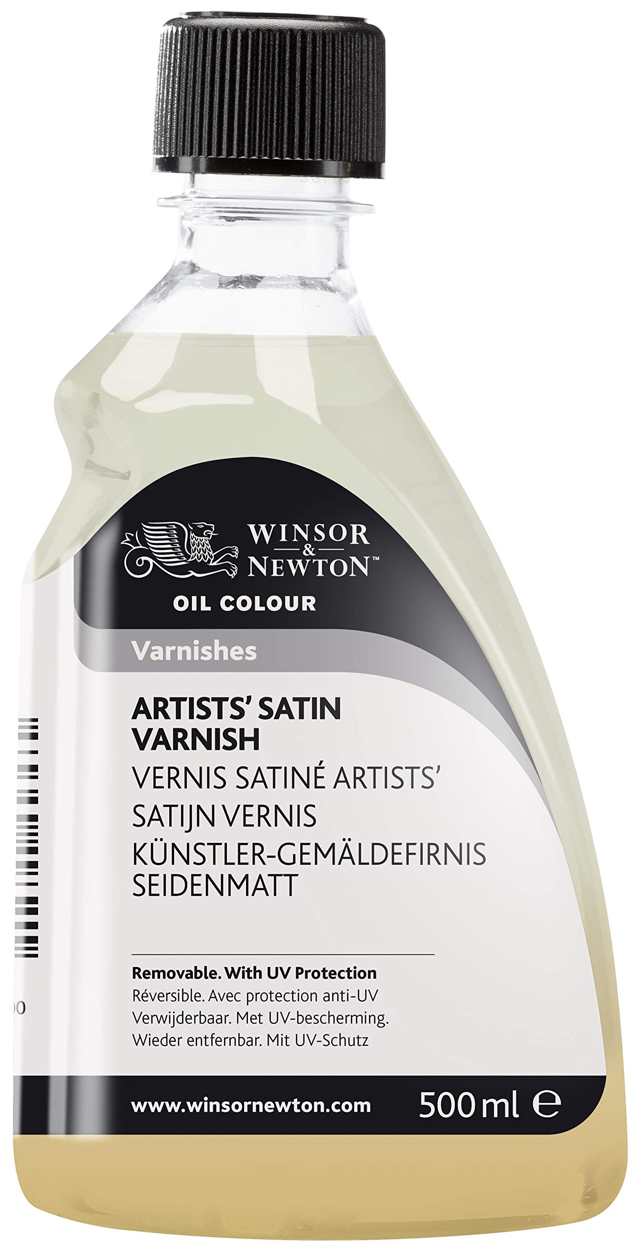 Winsor & Newton 500ML dodatek do olejów Satynowy lakier