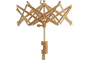 Brainmart Wooden Umbrella Swift Yarn Winder