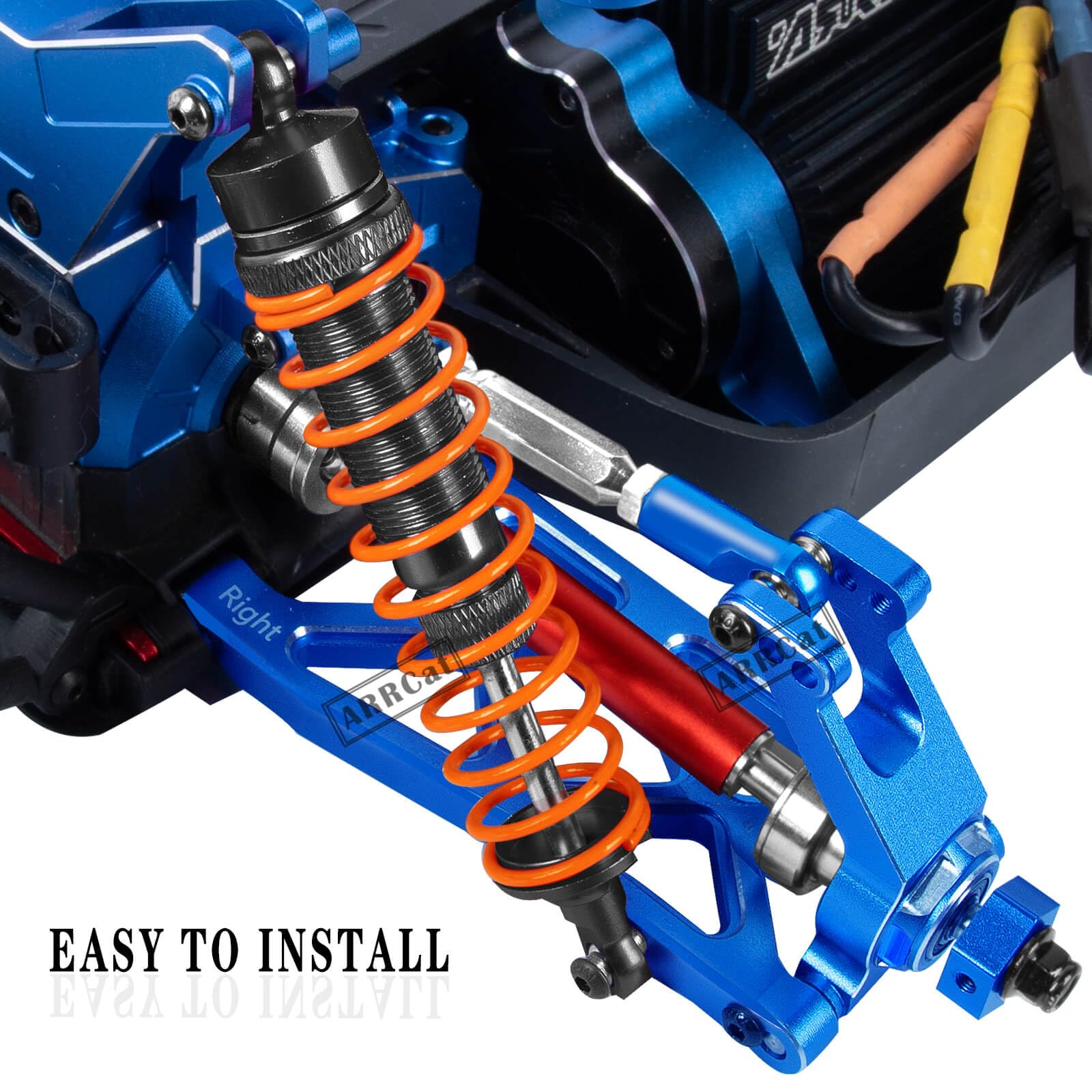 Aluminum RC Shocks For Arrma Typhon 1/10 Scale 4PCS Aluminum Shock