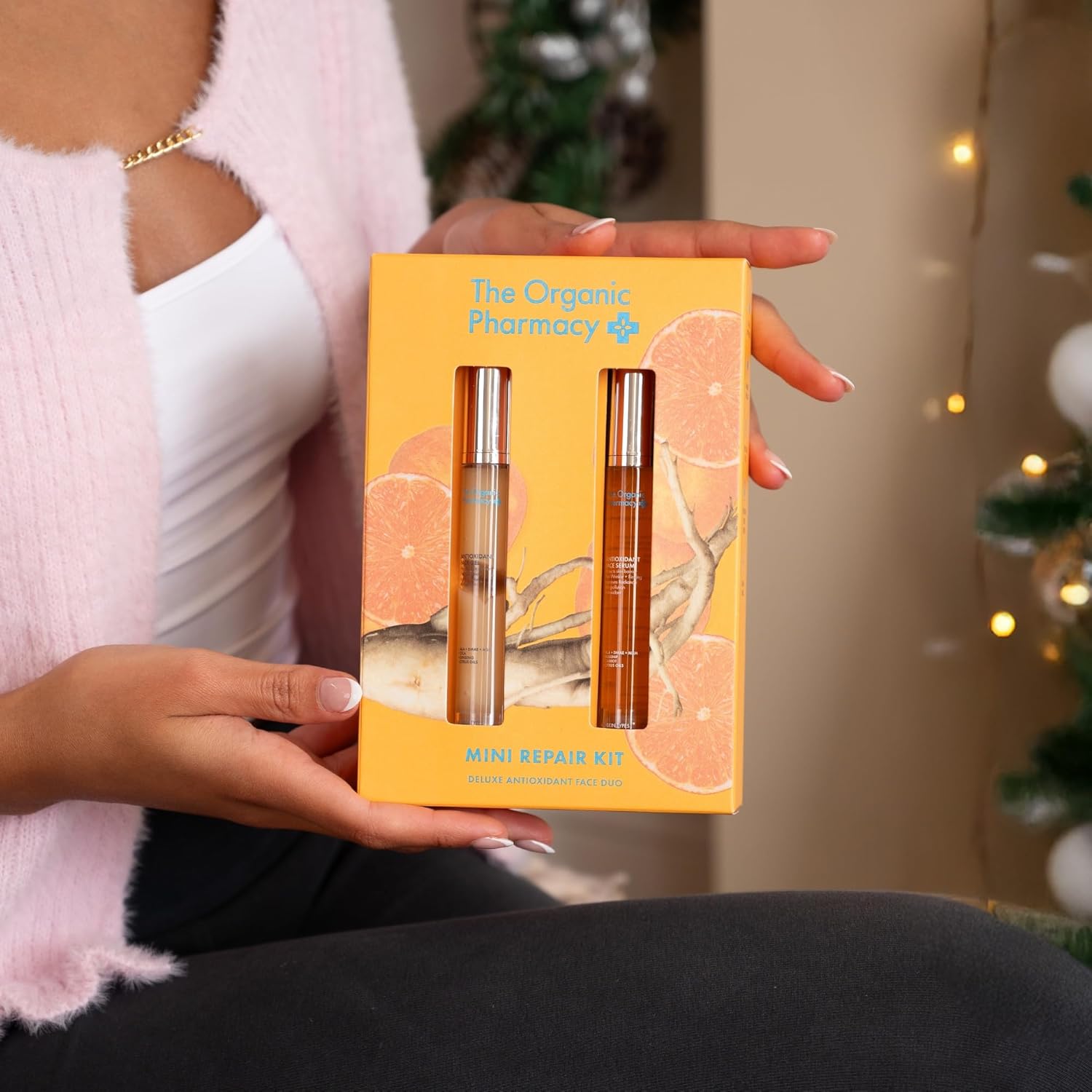 The Organic Pharmacy Antioxidant Duo - Antioxidant Face Serum, Antioxidant Face Gel (15ml X 2) - Image 4