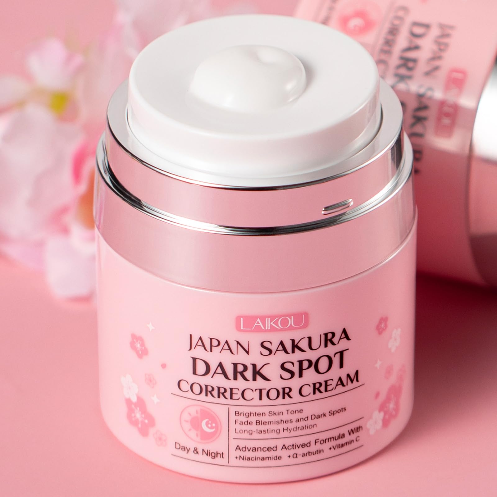 Lissage Beauté Circurepair Cream 30g LAIKOU Sakura Dark Spot Corrector Cream, 2 x 50g, Niacinamide