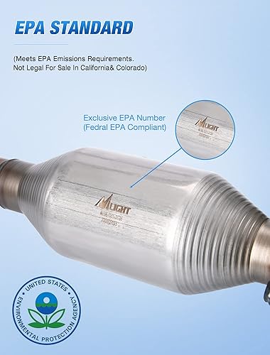 Vista 23 de Nilight Catalizador para Hyundai Accent 2012-2017/Hyundai Veloster 2012-2017/Kia Rio 2012-2014/Kia Soul 2012 2013 2014 2015 2016 (estándar EPA)