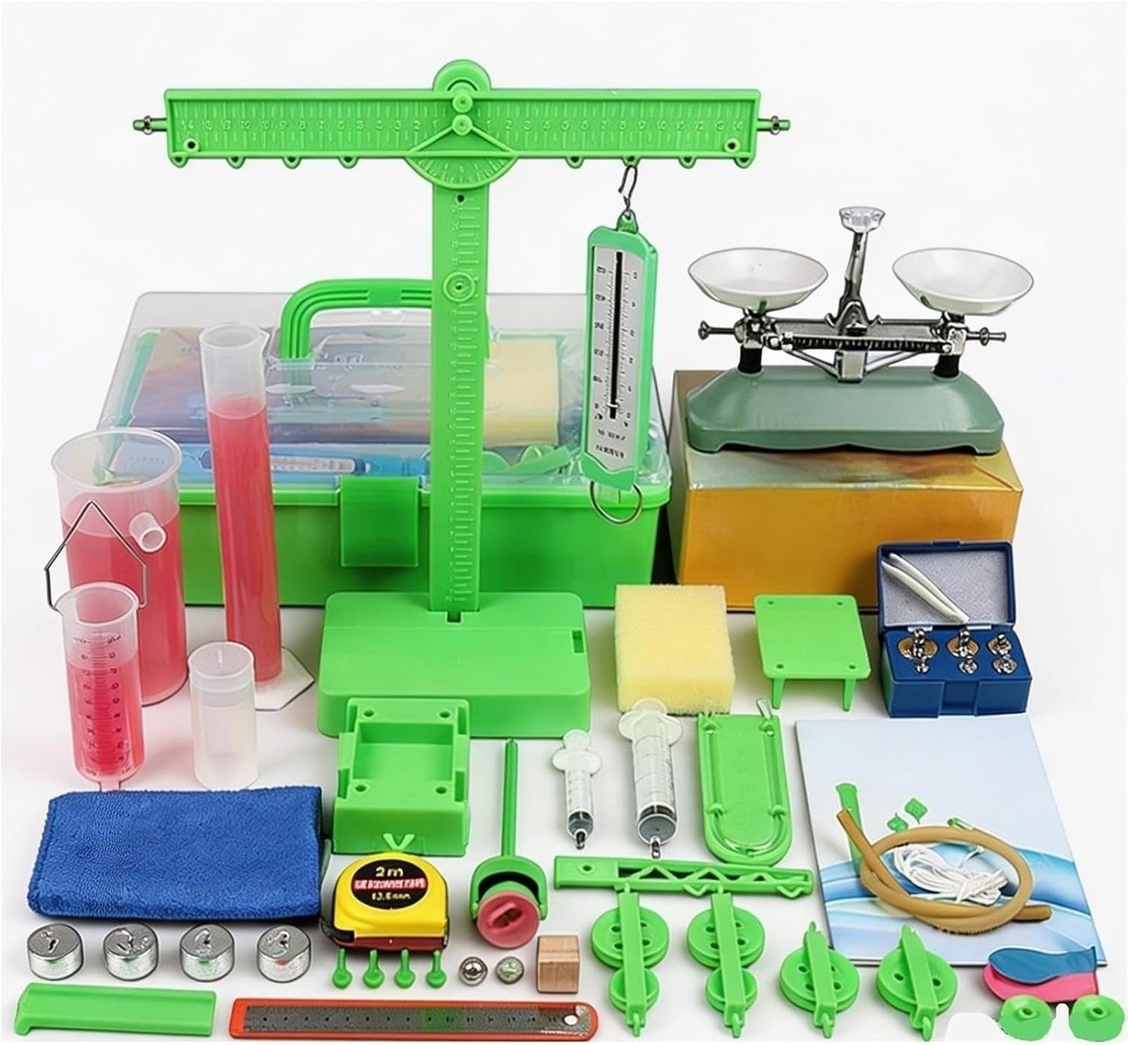 Kit di esperimenti di fisica e meccanica Set di pulegge a leva