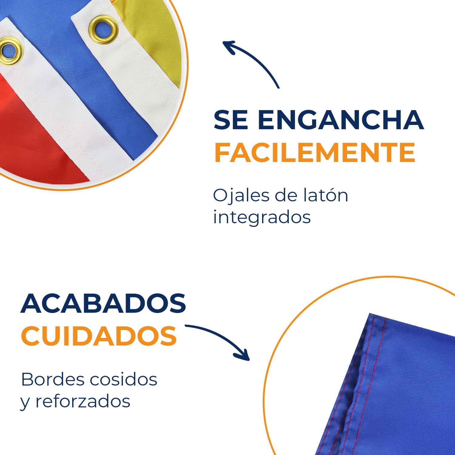 Bandiera Colombia 3x5 Piedi - Nuova In Poliestere, Colori Vivaci, Per Interni/Esterni Bandiera Sud America Per Esterni - Foto 3