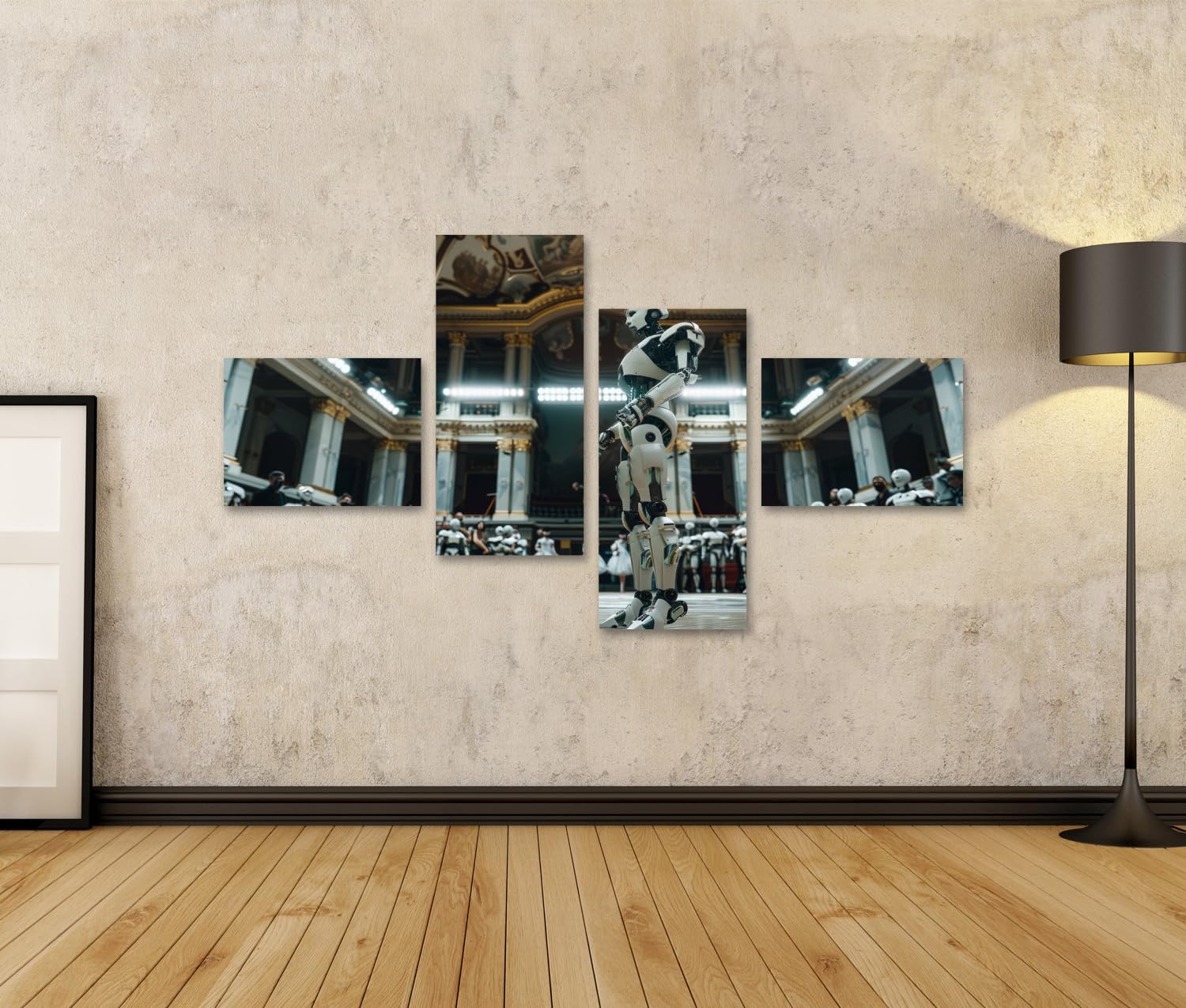 islandburner Quadro su tela robot nella sala concerti classica per soggiorno amanti dell'arte sala concerti immagini murali poster