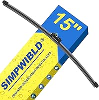 Vista 16 de Escobillas de limpiaparabrisas trasero de 16 pulgadas de repuesto para Honda Odyssey 2005-2020/Subaru Impreza 2009-2014 Escobillas limpiaparabrisas