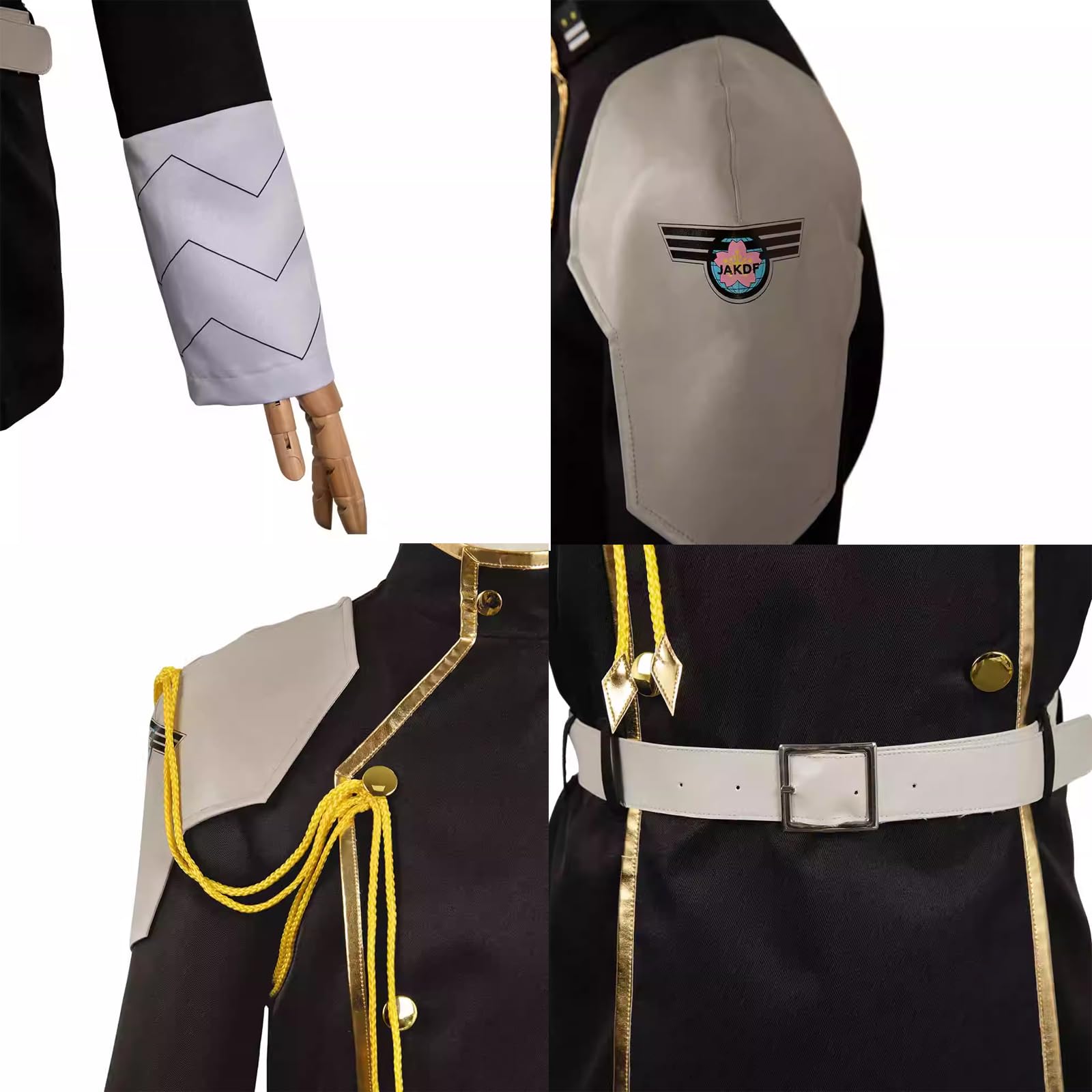 Amazon.co.jp: 怪獣8号 2つ星ユニホーム 保科宗四郎 コスプレ衣装 全