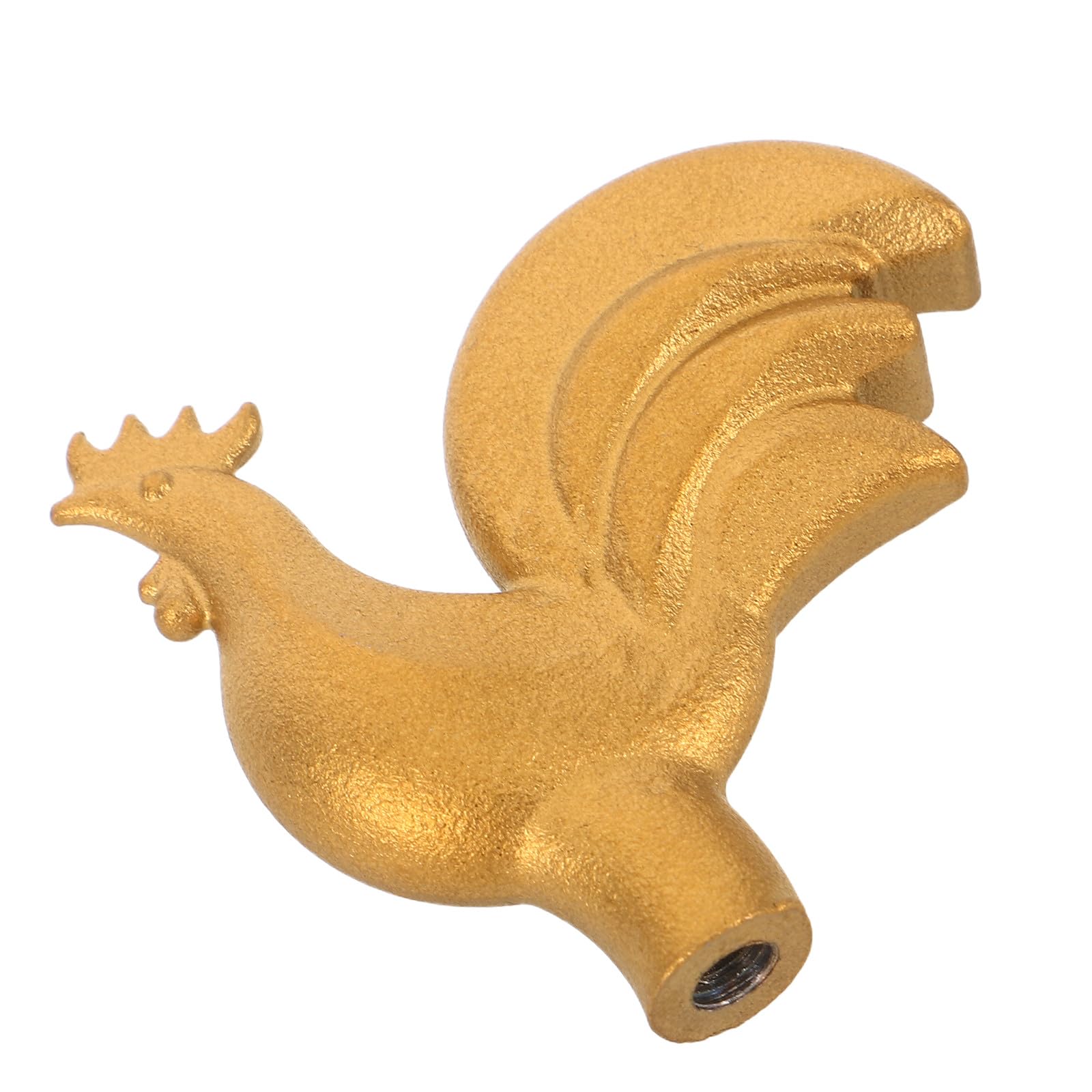 Bouton de couvercle en fer pour cocotte émaillée poignée coq rustique