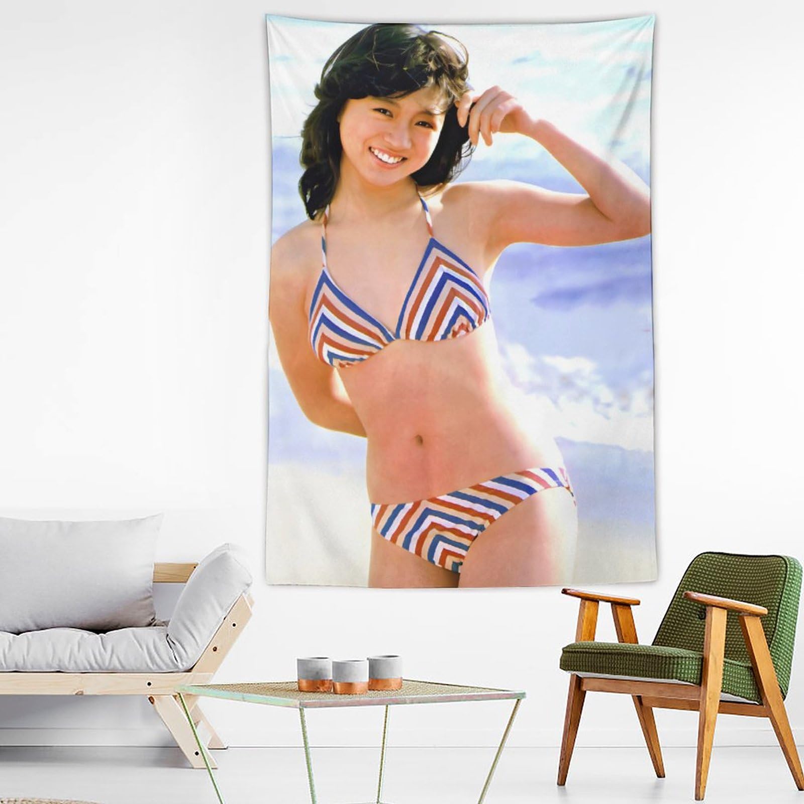 Amazon.co.jp: 中森明菜下着セクシー写真ポスター タペストリー 壁