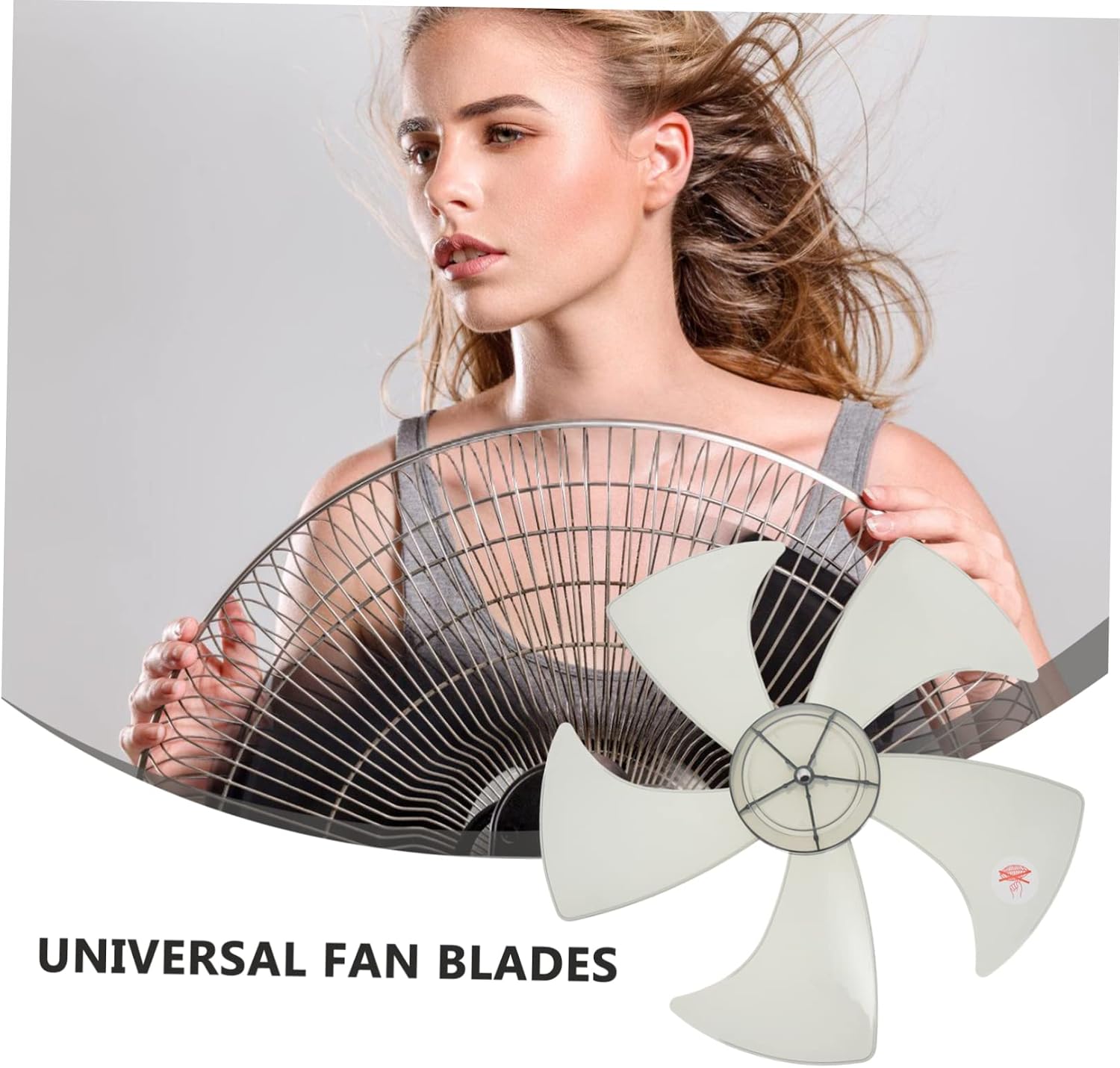 Fan Blades Leaves Replacement for Table and Pedestal Fans Low Noise Easy to Install Design