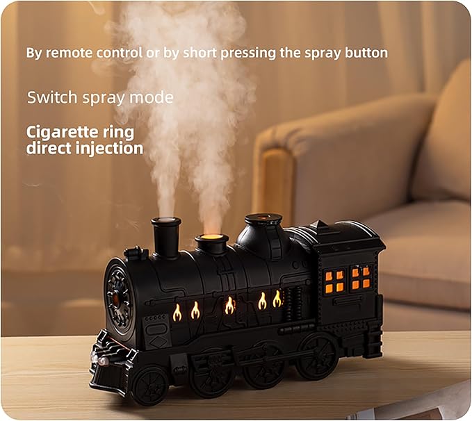 Difusor de Aromas Eléctrico Retro Train 300ml Ultrasónico miniatura 9