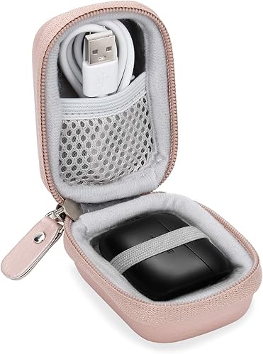 Vista 6 de CaseSack Funda para auriculares inalámbricos para Jabra Elite 85t, Elite 75t, Elite 65t, Elite Active 65t, Elite Sport True Wireless Azul medianoche