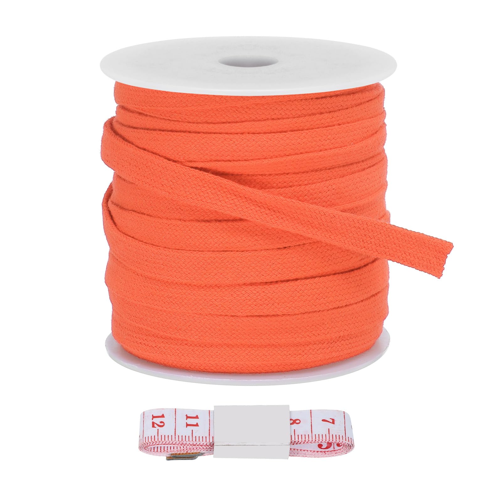 PATIKIL Flat Drawstring Cord 10mm x 27 Yd
