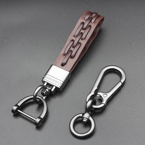 Miniatura 4 de GAMPRO Microfiber Leather Car Keychain, Suitable for Buick, Ford Leather keychain wristlet Universal for Men and Women