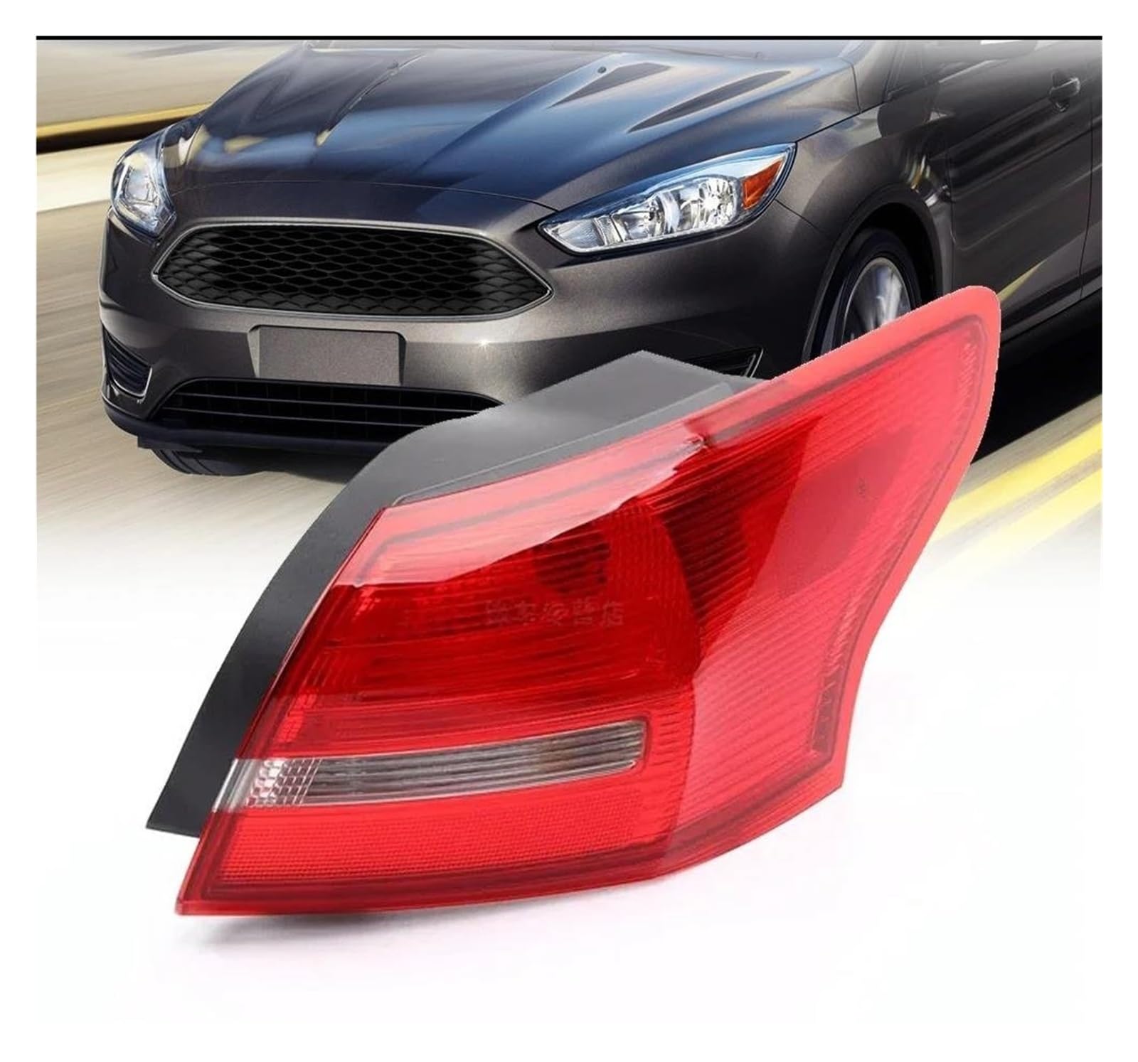 Luces Freno Traseras Para Ford Para Focus Sedan 2015-2018 Luz Trasera De Freno Con Lado Izquierdo Derecho Intermitentes(Medial r)