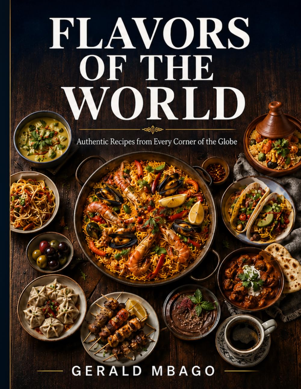 Flavors of the World (Global Famous Foods Cookbook): Authentic Recipes From Every Corner of the Globe