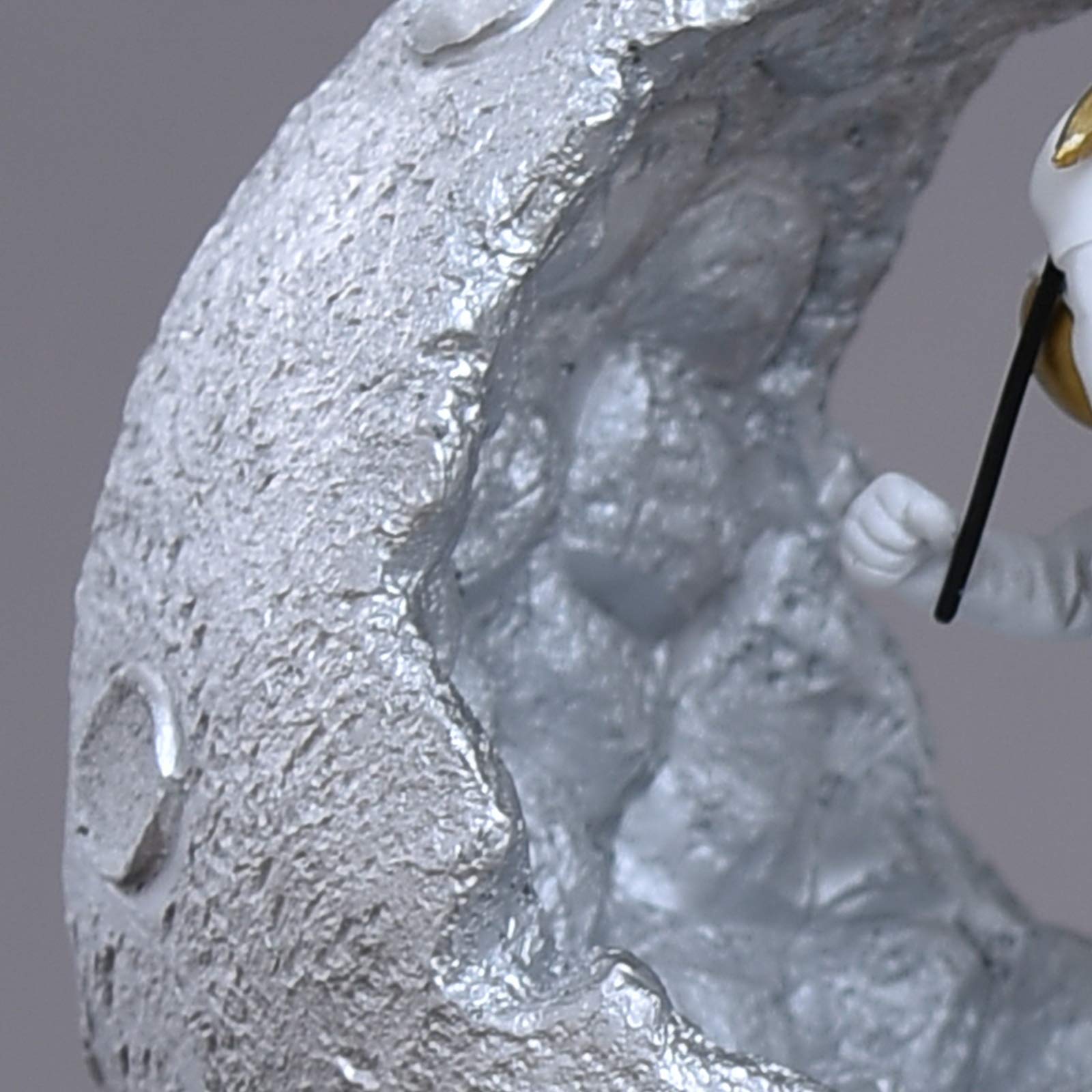 Figura decorativa de estatuas de astronauta, luz nocturna creativa para adornos de dormitorio, decoraciones temáticas de astronautas para regalo,