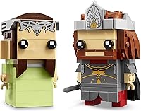 Vista 3 de Lego BrickHeadz Aragorn & Arwen (40632) The Lord of The Rings