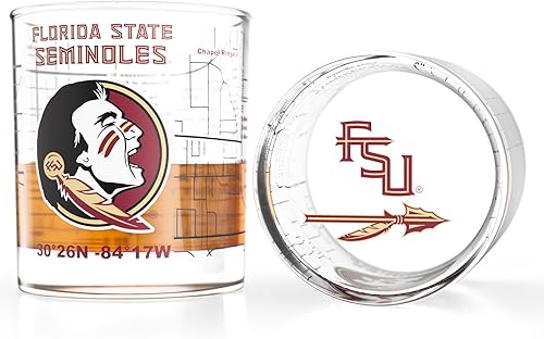 Miniatura 39 de Juego de vasos de whisky de la Universidad de Virginia Occidental (2 vasos de bola baja) – Contiene logotipo de West Virginia Mountaineers a todo