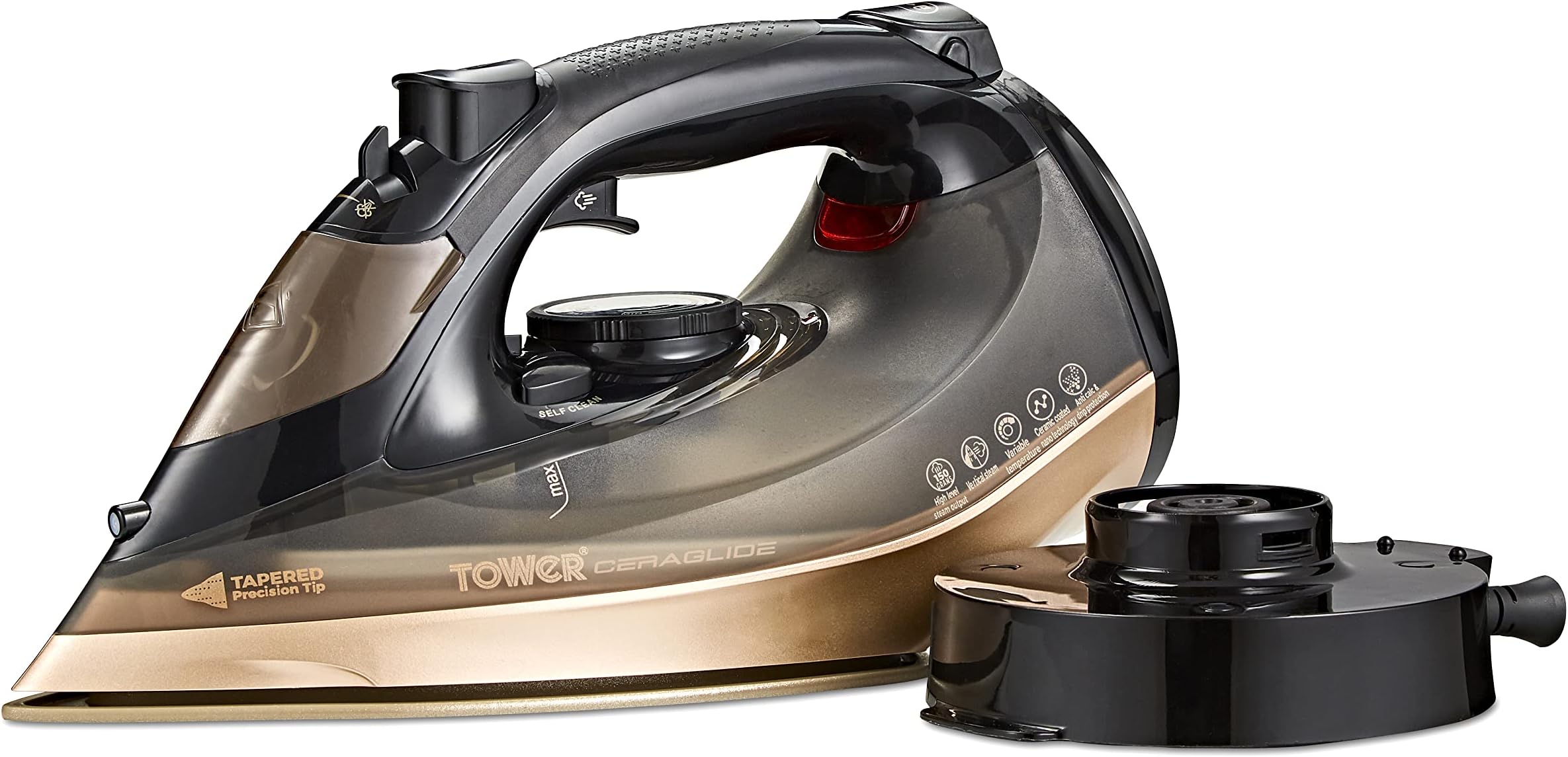 Beldray BEL01609VDE Titanium 2 In 1 Cordless Steam Iron - Use With