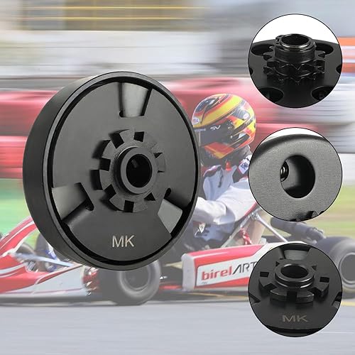 Miniatura 4 de Embrague centrífugo de 58 pulgadas, 11 dientes para cadena #35, embrague de Go Kart compatible con Go KartMini Bike (diámetro de 58 pulgadas, 11