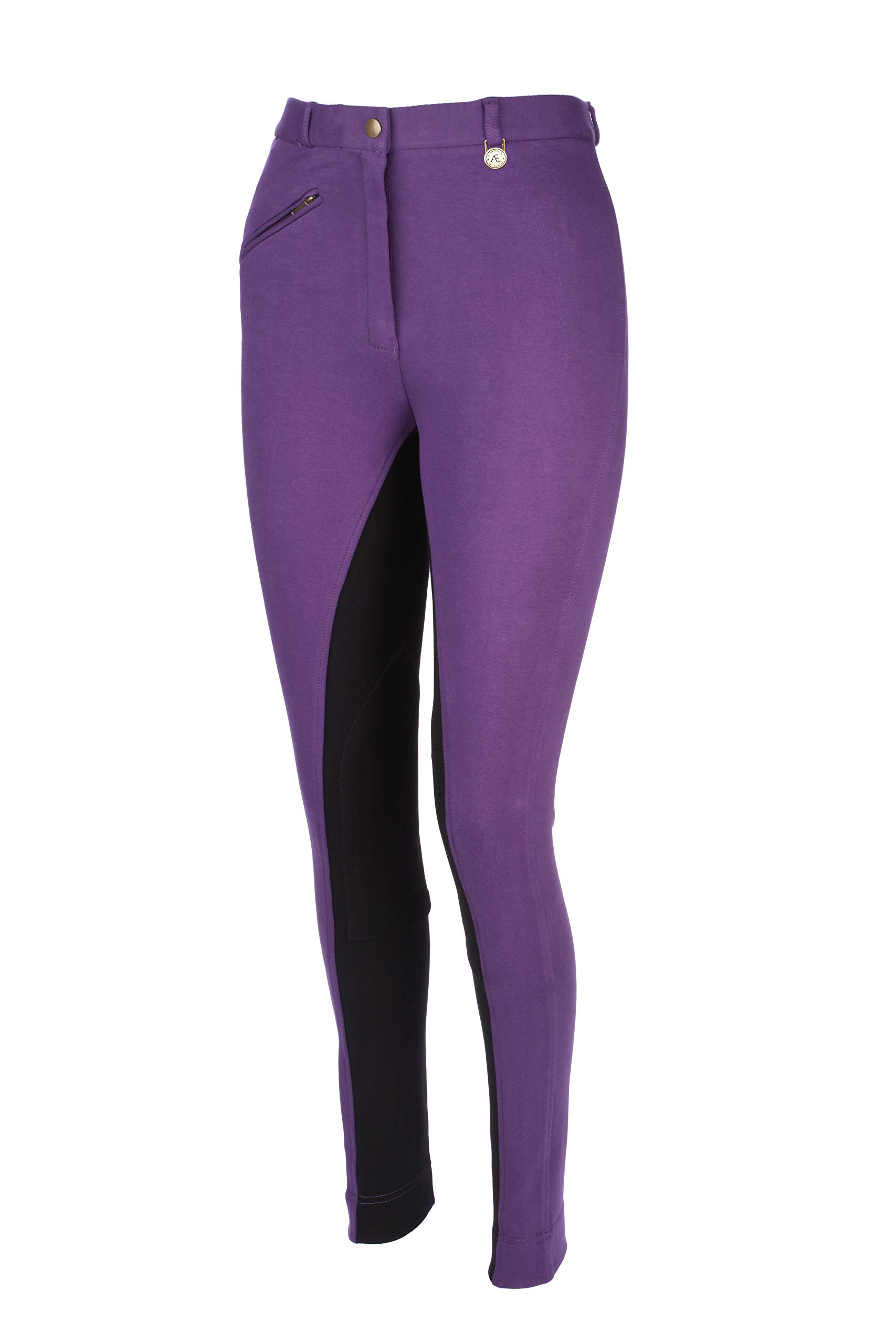 Discount Pet Accessories Pantalon de montagne souple élastique pour enfant Noir avec lumière violette
