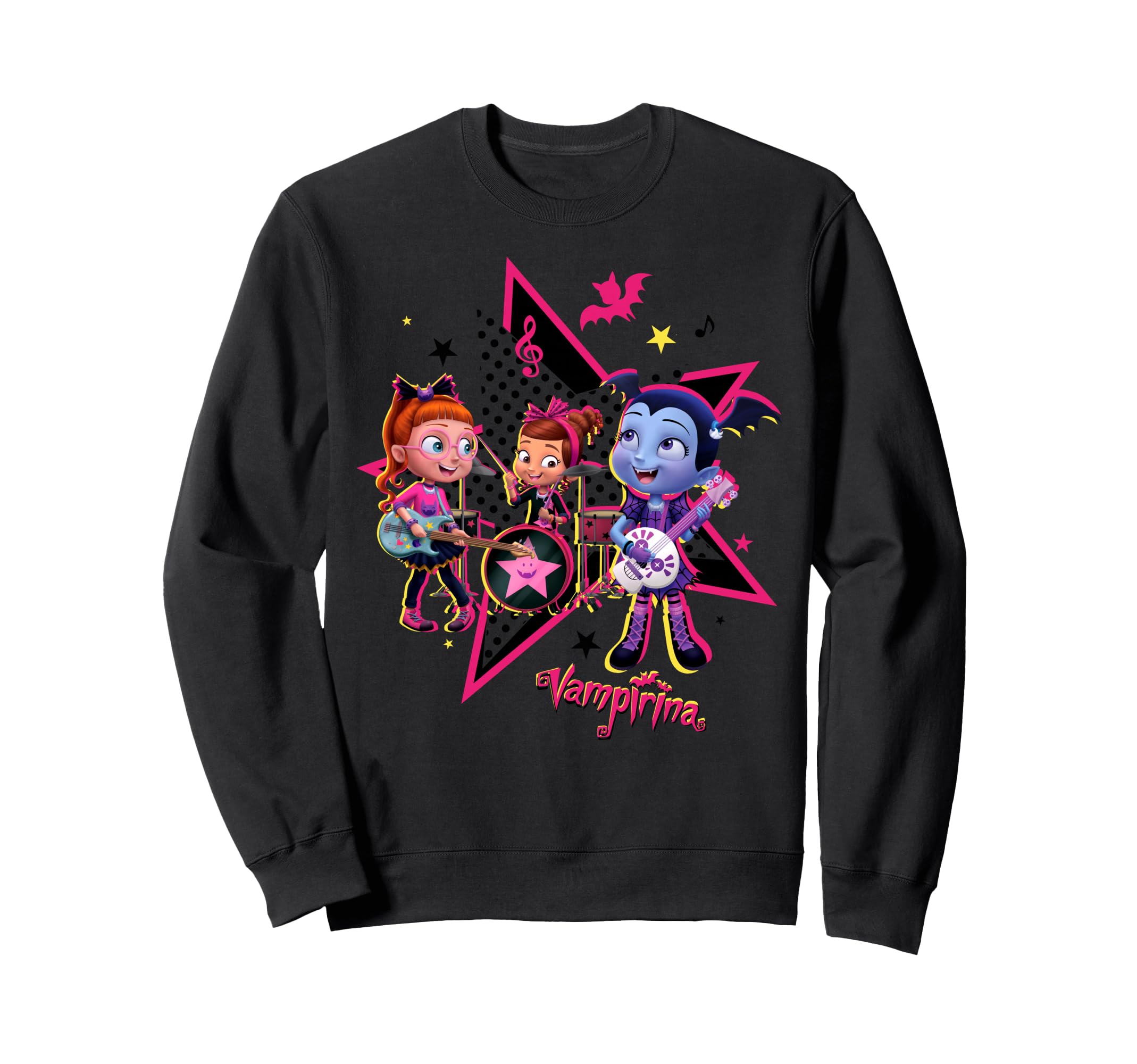 Sweatshirt Disney Vampirina Band Pic pull chaud anti irritation