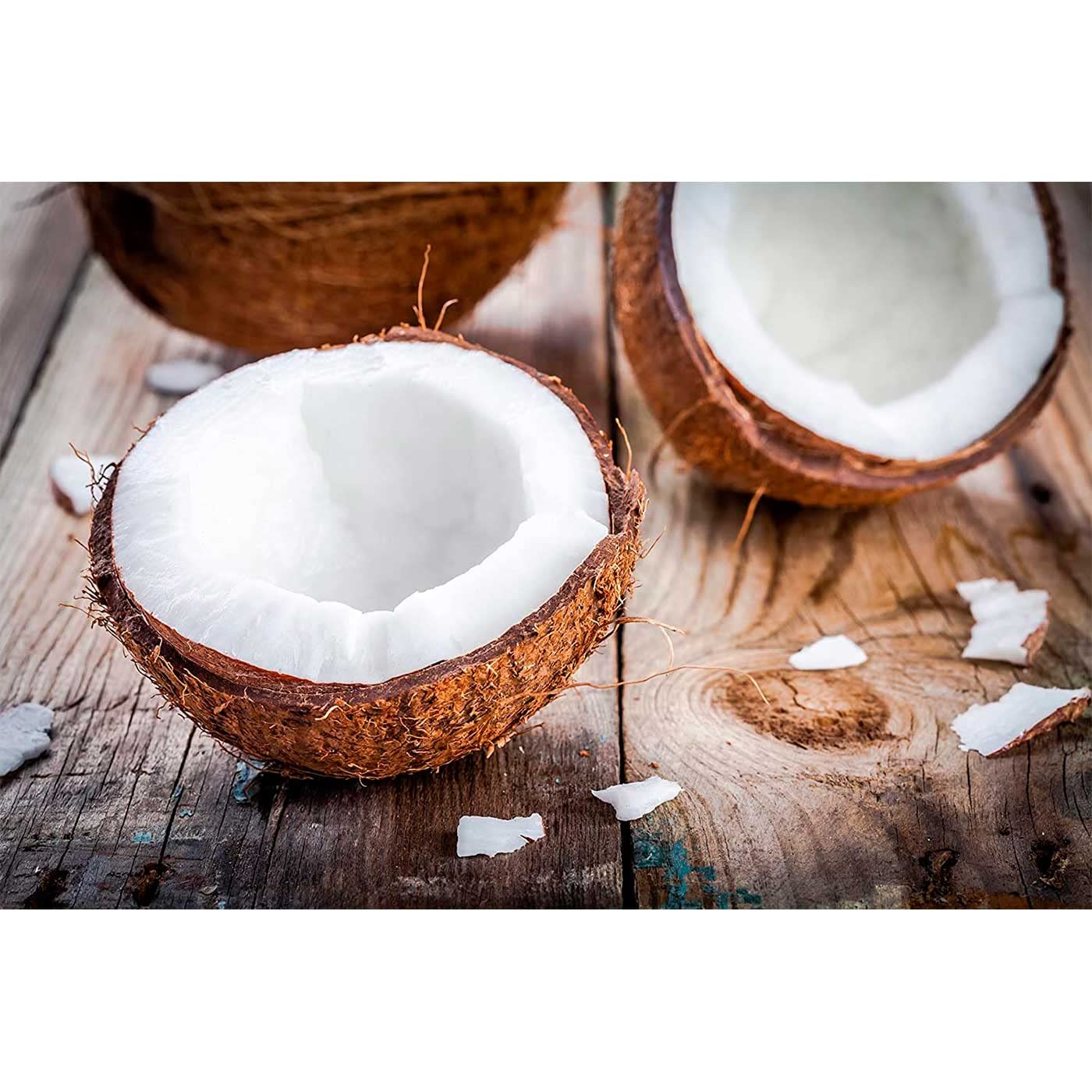 Acan Tradineur - Confezione da 24 candele Taco con aroma di cocco, velone di cera profumata, lunga durata: 24 ore, aromaterapia, decorazione per la casa (bianco, cocco, 7 x 5,6 cm)