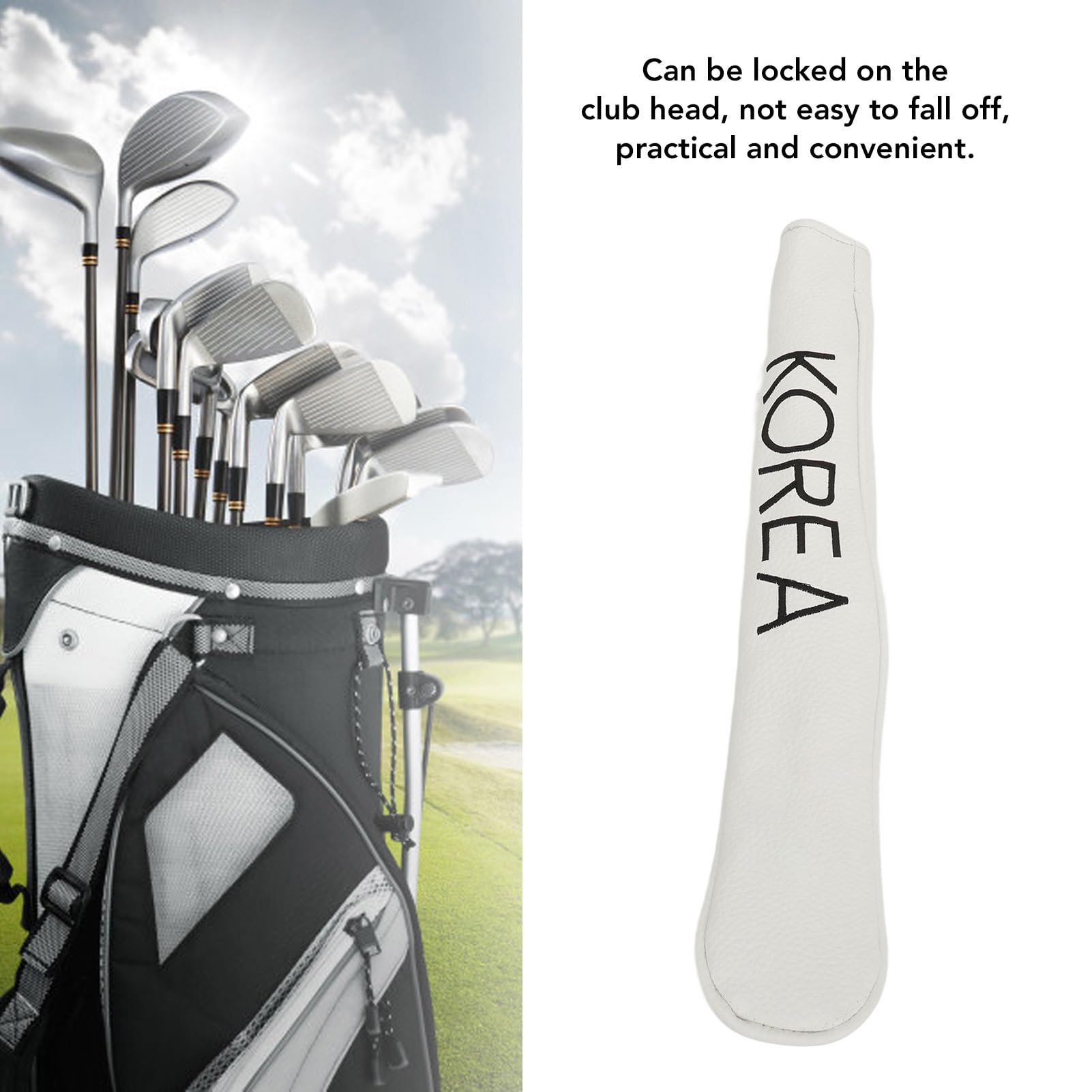 Coprimazze Da Golf Copertura in legno da golf for driver Fairway Hybrid Set di protezioni impermeabili