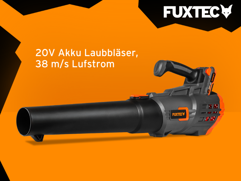 Souffleur de feuilles à batterie FUXTEC FX-E1LB20 20V 210W-sans fil Souffleur de feuilles à batterie FUXTEC FX-E1LB20 20V 210W-sans fil