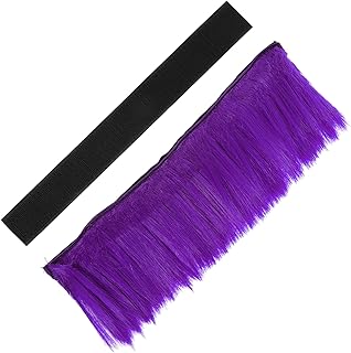 DRESSOOS Capacete Crista De Galo Decoração Capacete Para Motocicleta Capacete De Ciclismo Tranças Traje De Cabelo De Motocicleta Falcões Traje De Capacete Peruca Capacete De Motocicleta