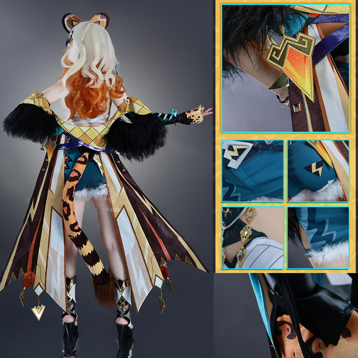 Amazon | 原神 げんしん 周辺 シロネン コスプレ衣装 【アクセサリー