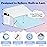 Sleepnitez 12 Bed Wedge Pillow for Sleeping After Surgery, Back Support, Leg Elevation, GERD Acid Reflux, Neck Pain Relief, Sleep Apnea, Snoring, Cooling 3.0 Memory Foam Top Triangle Incline Wedge