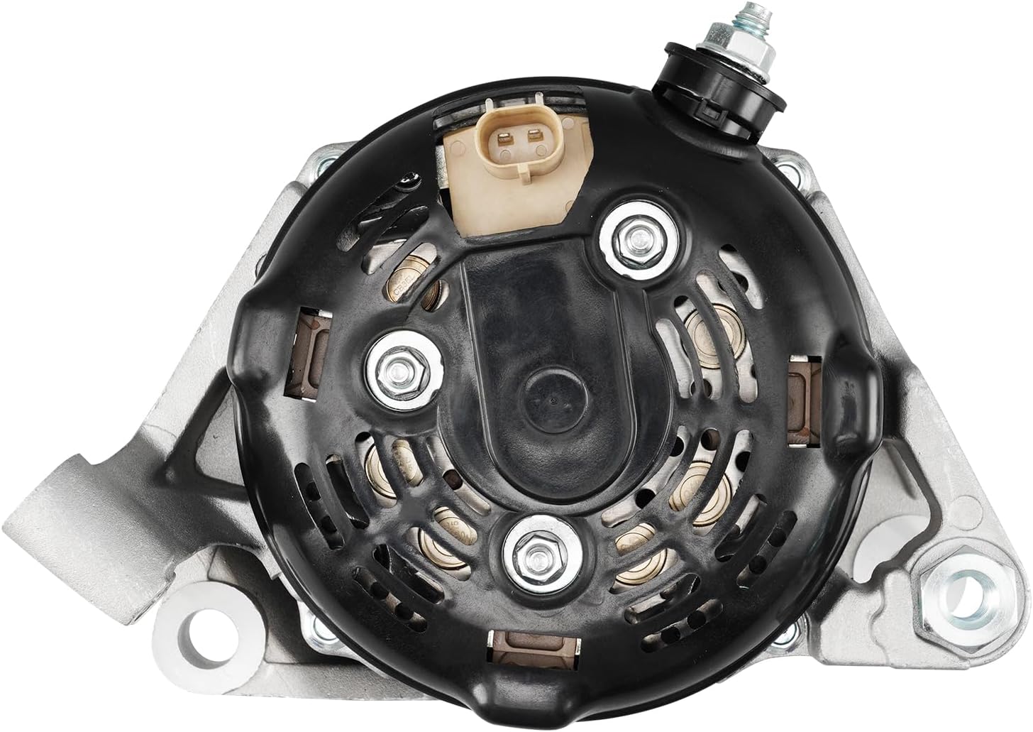 KAX Alternator Fit for Ram 1500 02-03 4.7L/03 06 3.7L, Durango 01-06 4.7L/05-06 3.7L, Liberty 02 3.7L, Grand Cherokee 2002 4.7L for 13912N 12V 136Amp CW S6 6-Groove Pulley