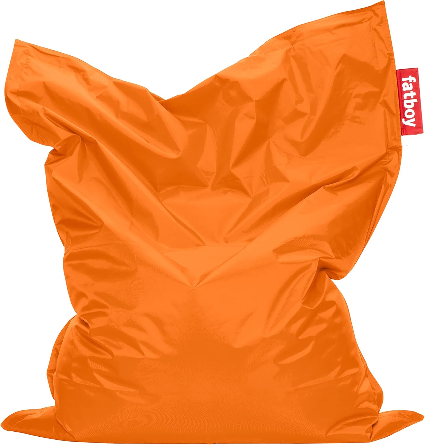 Fatboy Original Slim Nylon Bean Bag Chair, Orange Bitters