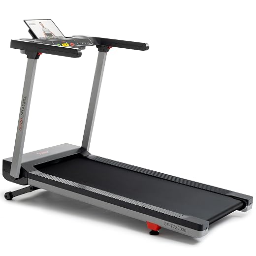 Sunny Health & Fitness Fully Assembled Auto Incline Treadmill for Home Gym