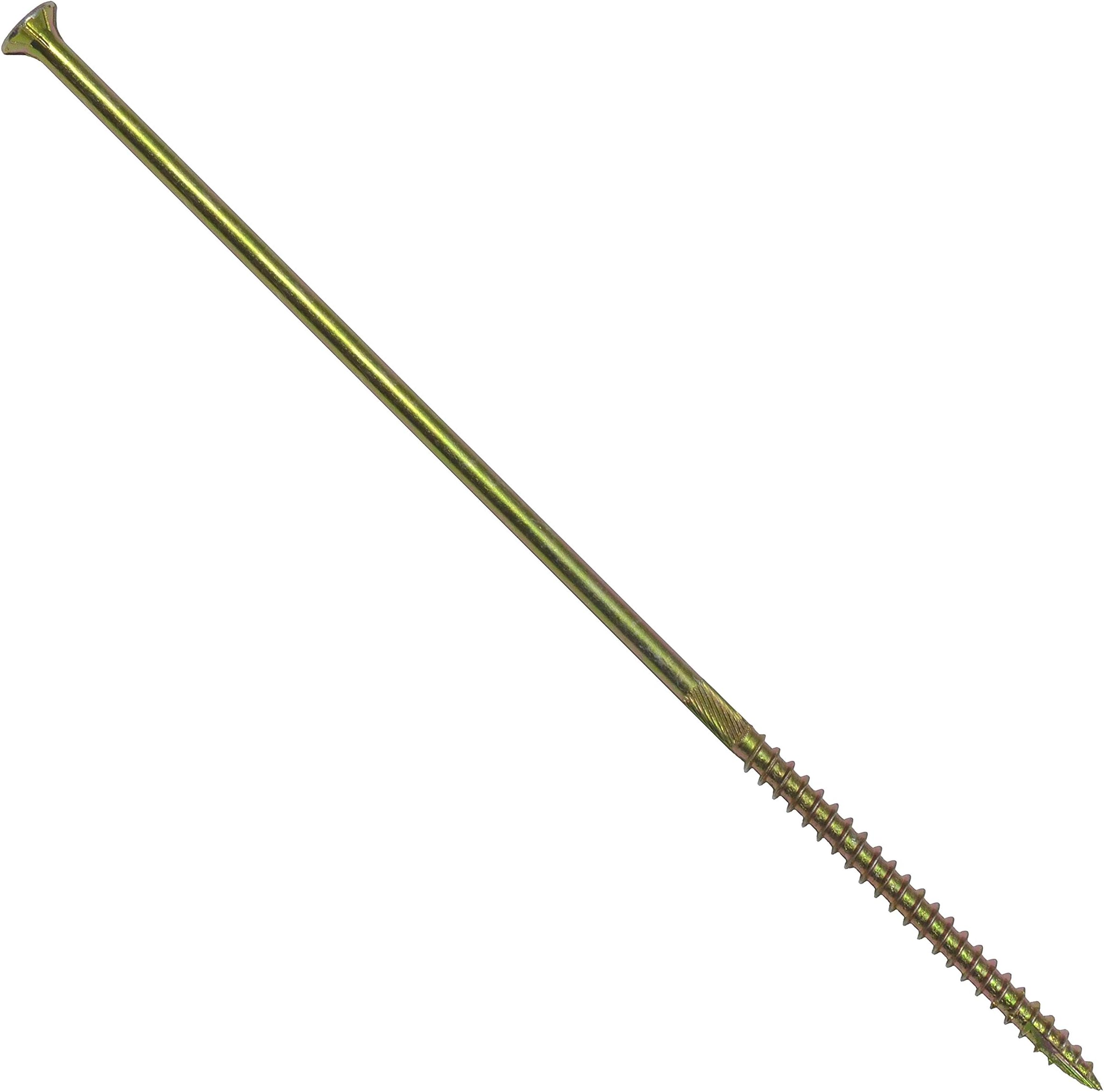 #14x8" Gold Star Wood Screw Torx/Star Drive Head (1 Pound) - Multipurpose Torx/Star Drive Wood Screws
