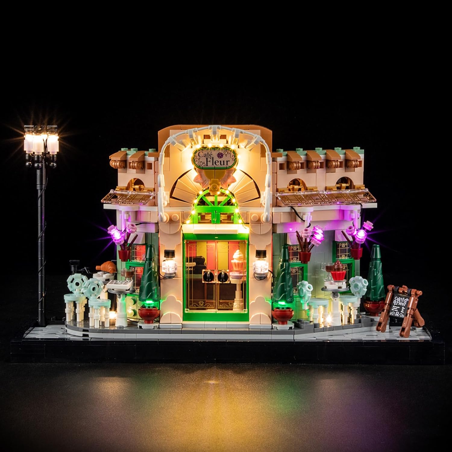LIGHTAILING Light for Lego-10362 French Café - Led Lighting Kit Compatible with Lego Building Blocks Model - NOT Included The Model Set