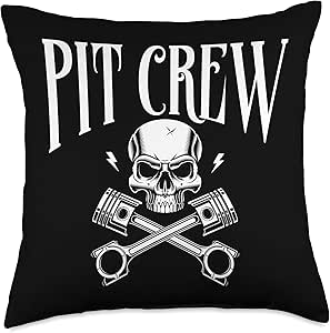 Amazon.com: Drag Racing Race Car Pit Crew Throw Pillow : Home & Kitchen