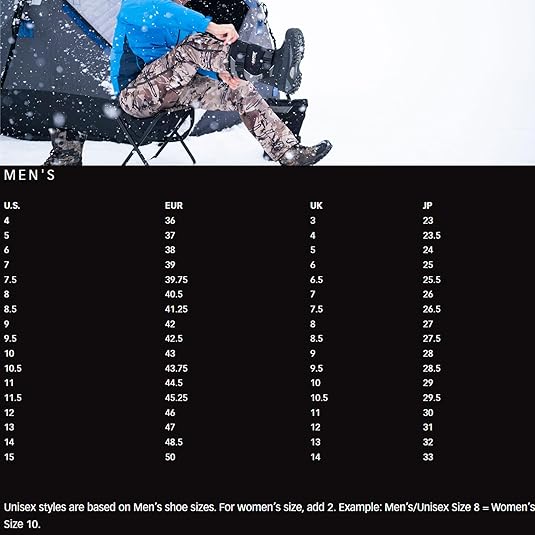 Baffin Men's Wolf Snow Boots, Black/Pewter, 8 M US : Amazon.ca